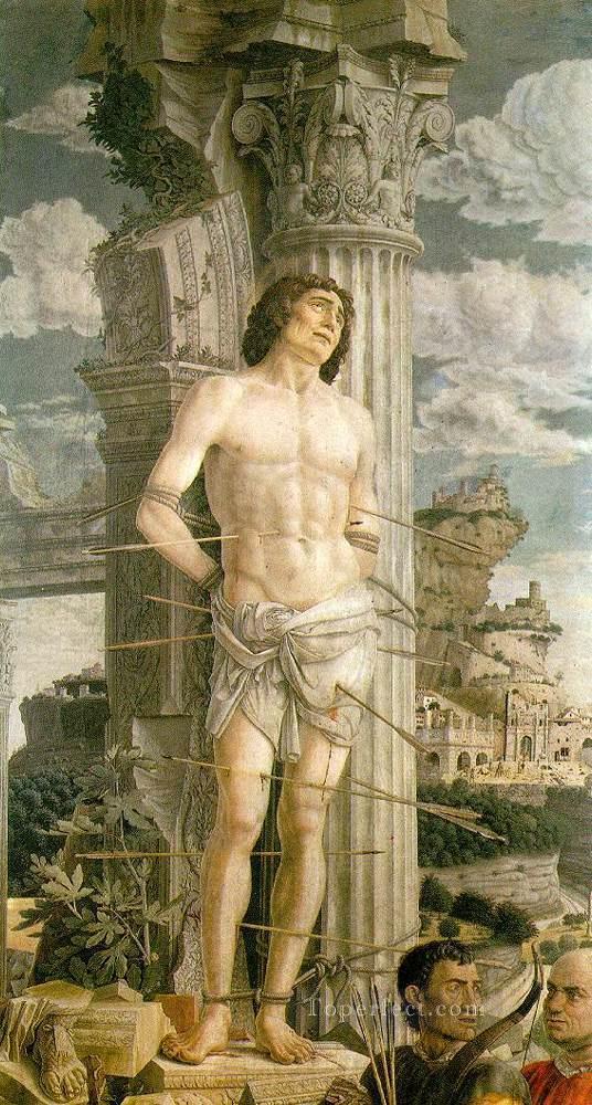 聖セバスチャン2 ルネサンスの画家アンドレア・マンテーニャ油絵